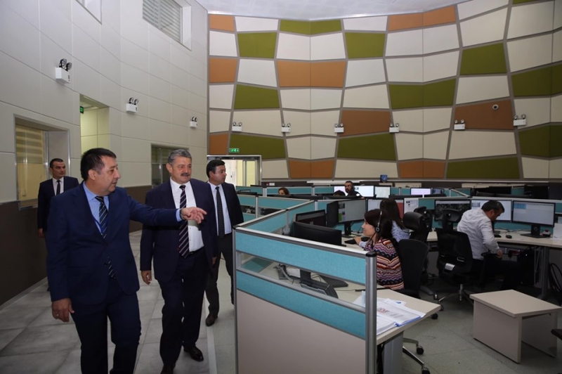 Başkan, 112 Acil Çağrı Merkezi’ni gezdi
