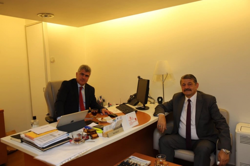 Başkan, Akbank Müdürü’nü ziyaret etti