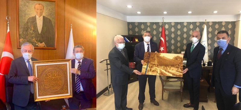 Başkan Akın, Ankara’da temaslarda bulundu