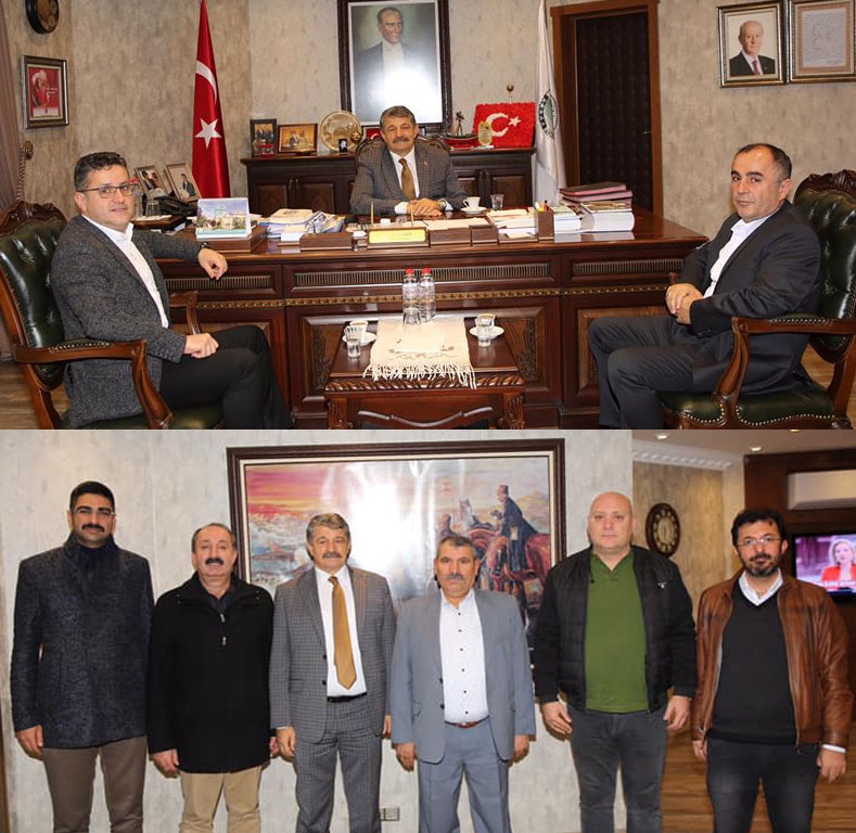 Başkan Akın, misafirlerini ağırladı
