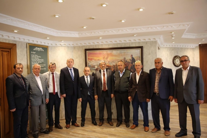Başkan Akın, muhtarları ağırladı