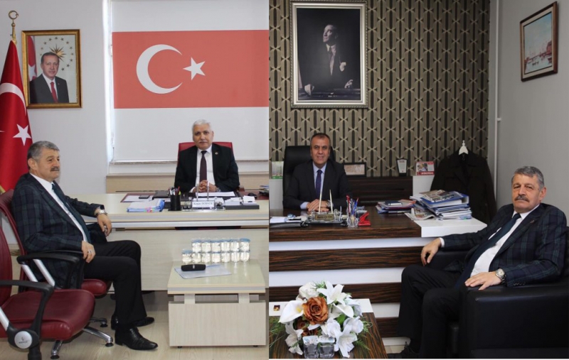 Başkan Akın, Özel İdare’de ziyaretlerde bulundu