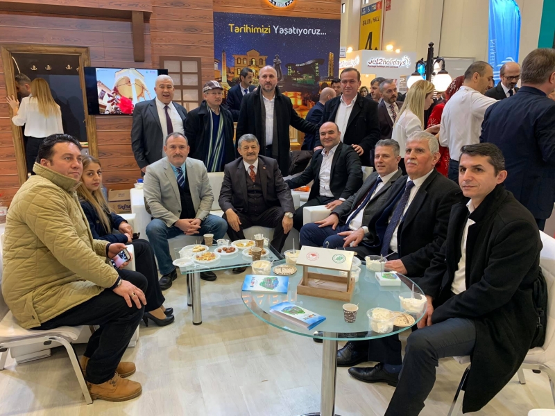Başkan Akın, “Standımıza herkesi bekleriz”