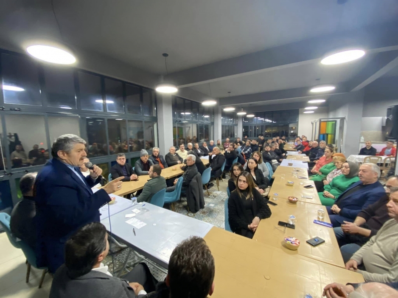 Başkan Akın vatandaşlarla buluştu