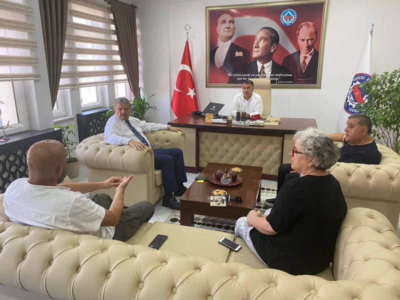 Başkan Akın’dan, Akdeniz’e ziyaret