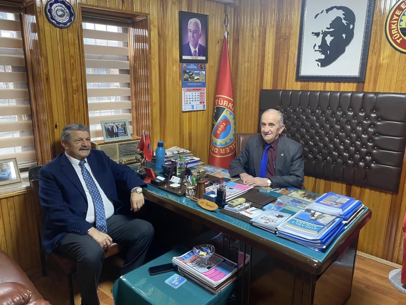 Başkan Akın’dan Kalaycı’ya ziyaret