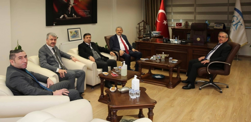 Başkan Akın’dan SGK İl Müdürü Çengel’e ziyaret