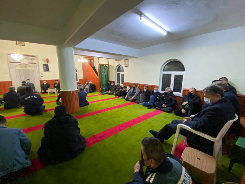 Başkan, Arıt’ta mevlide katıldı