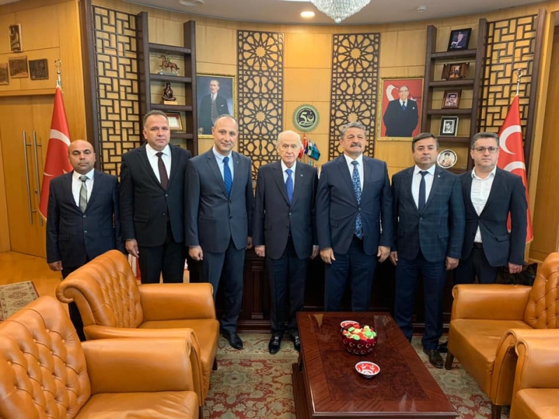 Başkan, Bahçeli’yi ziyaret etti
