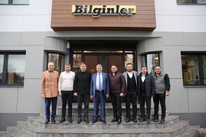 Başkan, Bilginler Beton’u ziyaret etti