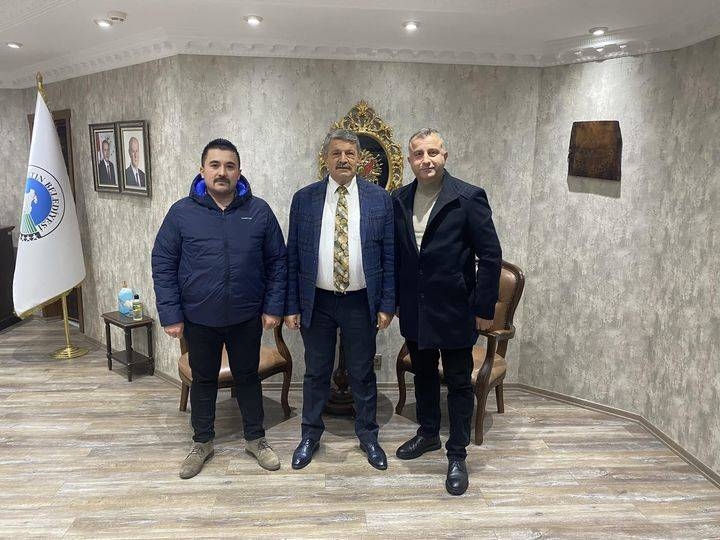 Başkan, Buyurman ve Ermiş’i ağırladı