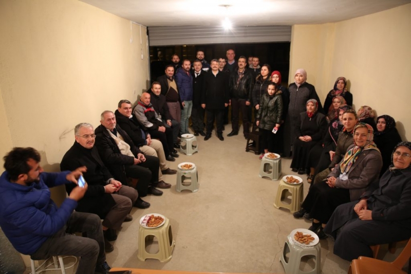 Başkan, Doğa Evleri’ne konuk oldu