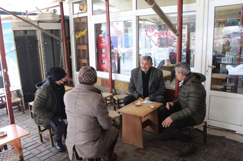 Başkan, kar çalışmalarını anlattı