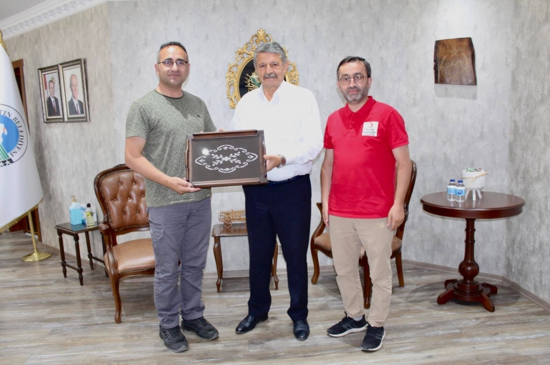 Başkan Kızılay’a teşekkür etti