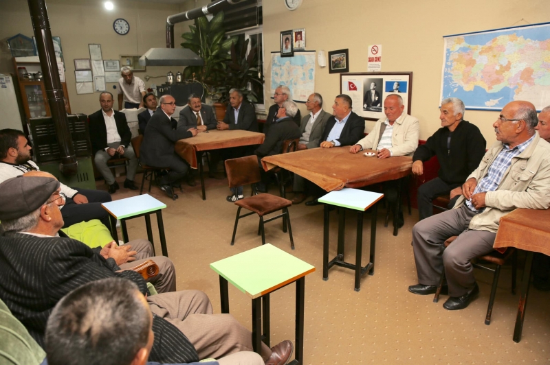 Başkan, köy ziyaretlerini sürdürüyor