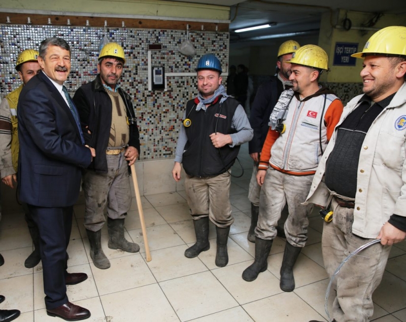 Başkan, Madenciler Günü’nü kutladı
