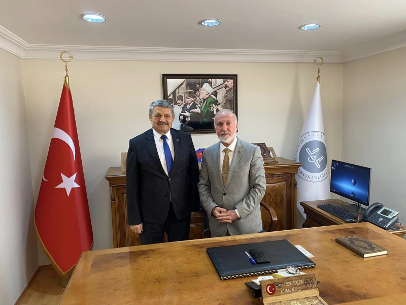 Başkan, Müftü’yü ziyaret etti