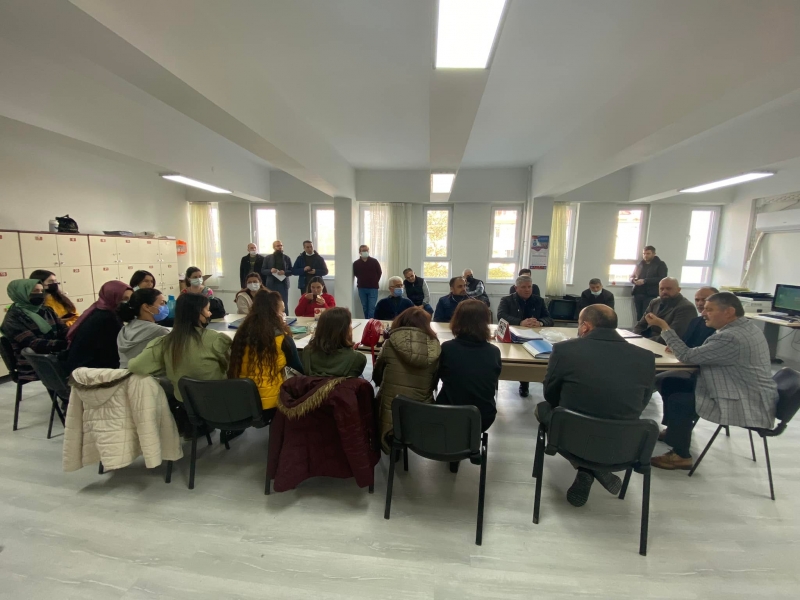 Başkan, öğretmenleri talep ve önerilerini dinledi