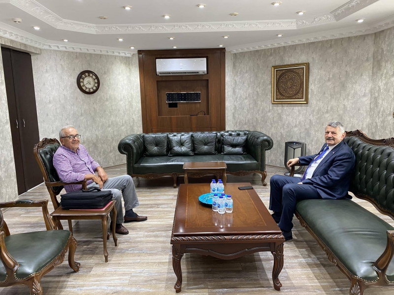 Başkan, Oğuz Pir’i ağırladı