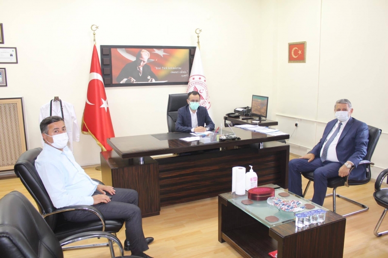 Başkan, sağlık çalışanlarına kolaylıklar diledi