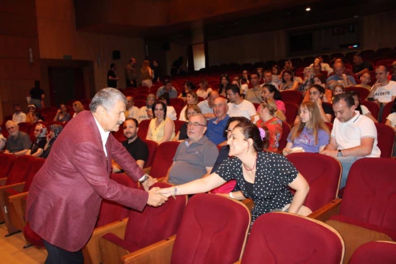 Başkan “Sanat Gecesi” programına katıldı