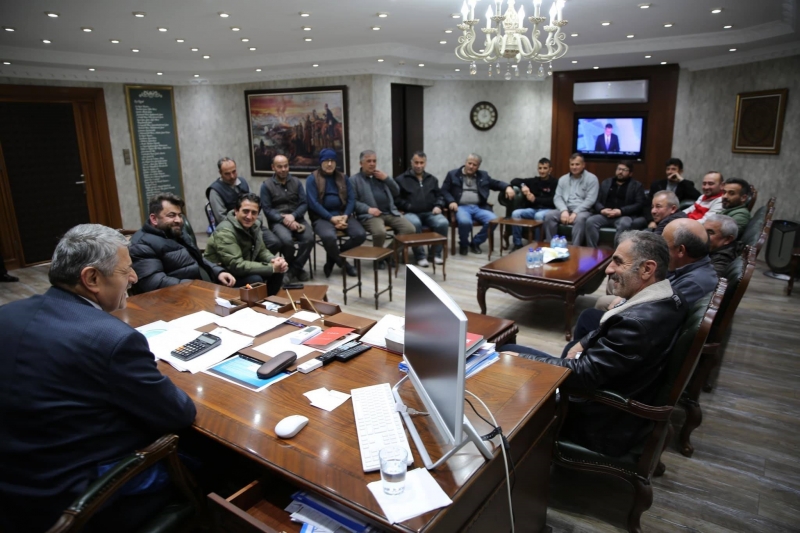 Başkan, sanayi esnafını ağırladı