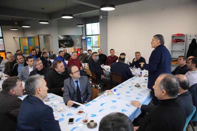 Başkan, sendikacılarla buluştu