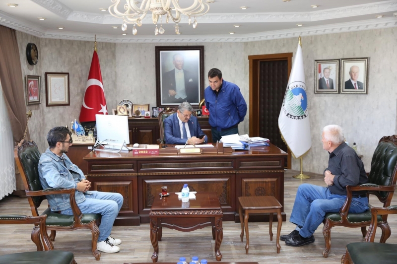 Başkan talep ve önerileri dinledi