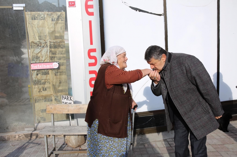 Başkan’dan esnaf ziyaretleri