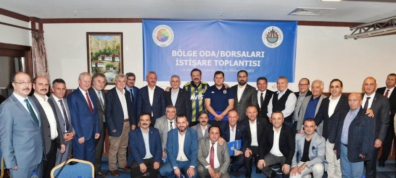 Batı Karadeniz Oda ve Borsa Başkanları Düzce’de toplandı
