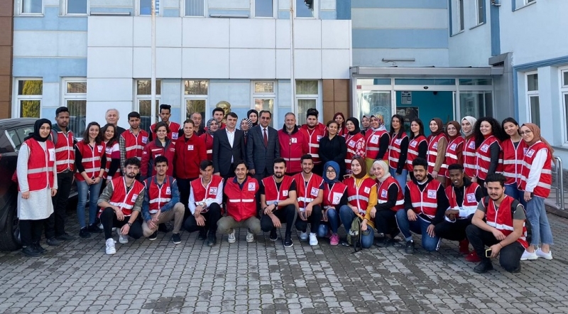 Bayram’ın Kızılay’dan ziyaretçileri vardı