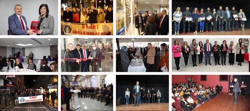Belediye 8 Mart’ı dolu dolu kutladı