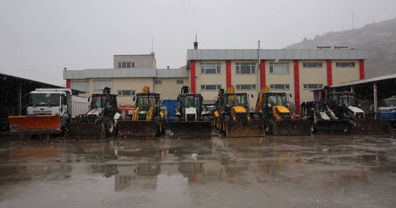 Belediye kar için teyakkuzda