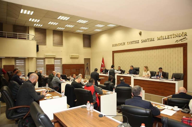 Belediye Meclisi 15 gündem maddesi ile toplandı