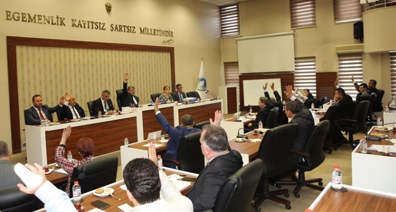 Belediye Meclisi Akın başkanlığında toplandı