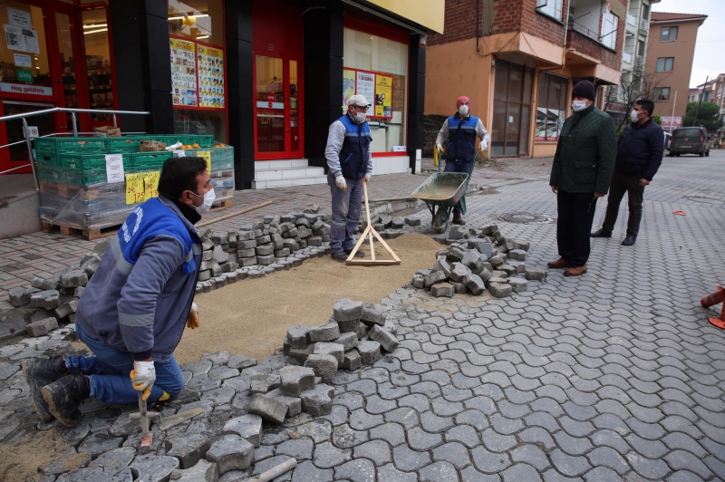 Belediye, sokağa çıkma yasağını fırsata çeviriyor