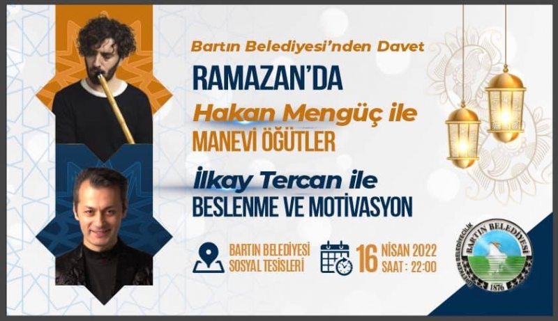 Belediye’nin Ramazan programına davetlisiniz!