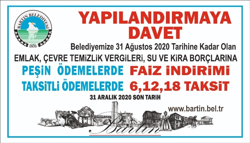 Bin 466 kişi Belediye olan borçlarını yapılandırdı