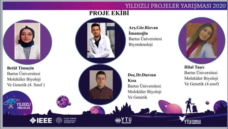 Bin 500 proje arasından sıyrılıp 2. oldu