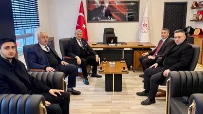 MHP'den Spor İl Müdürü Akkaş'a ziyaret