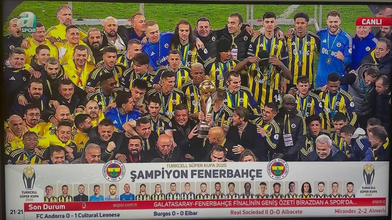 Yaşar Arslan'dan Fenerbahçe'ye tebrik